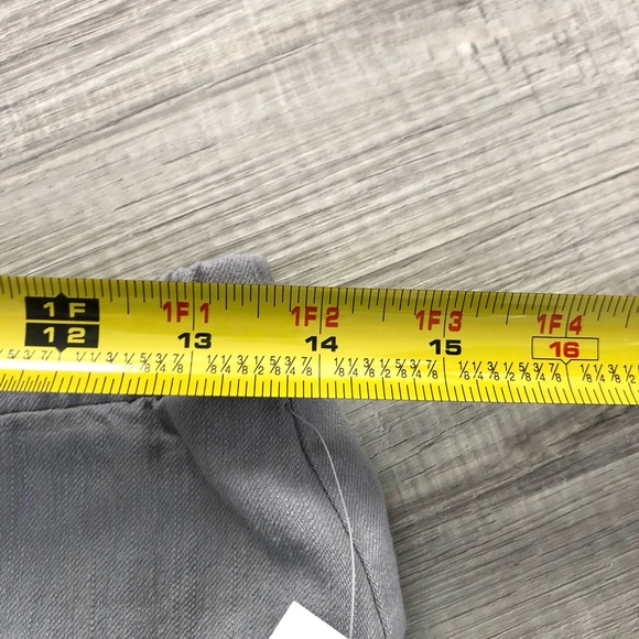 NWT Kirious 100% Cotton Light Gray Tiered Mini Skirt - Picture 4 of 6